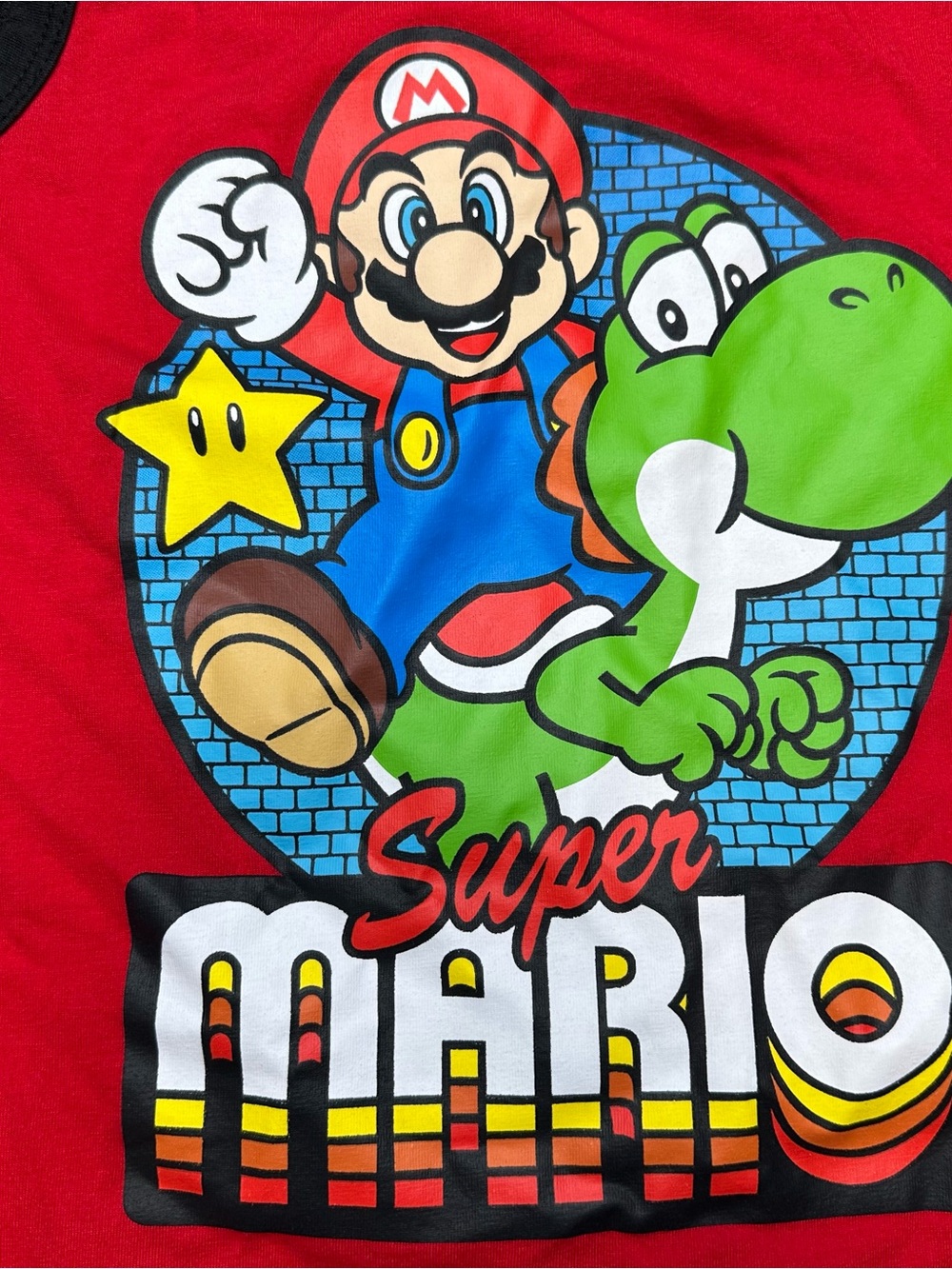 Super Mario Tank Top Red Size 7 - Picture 3 of 16